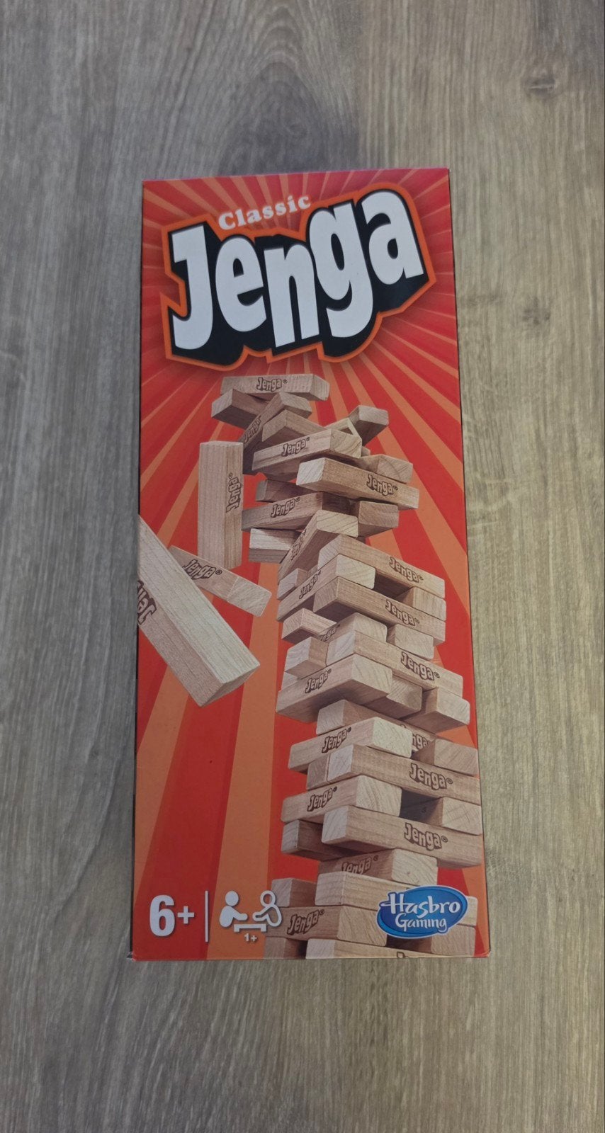 Classic Jenga - Het spannende stapelspel voor iedereen, Vijf spelers of meer, Ophalen of Verzenden, Gebruikt, Hasbro Gaming