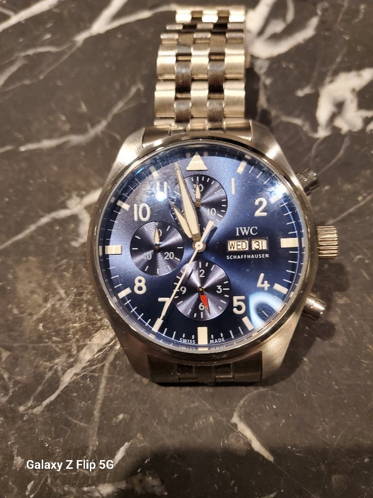 IWC Pilot Horloge (Copy), Overige merken, Staal, Staal, Polshorloge