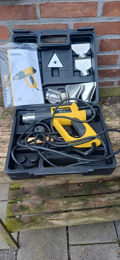 Power plus heteluchtpistool/verfafbrander, Ophalen of Verzenden, Nieuw