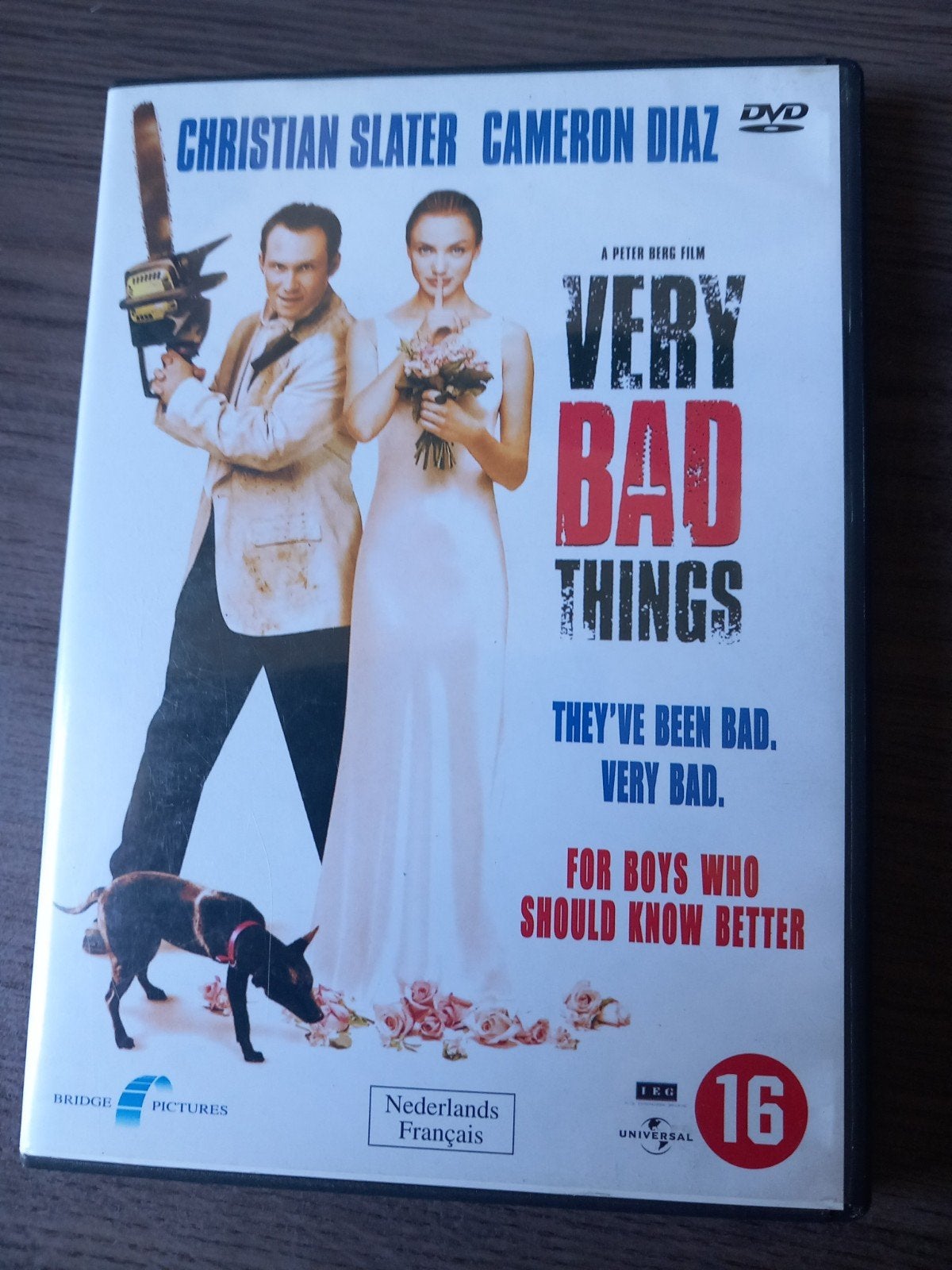Very Bad Things - DVD (Christian Slater, Cameron Diaz), Gebruikt, Vanaf 16 jaar, Overige genres, Nederlands