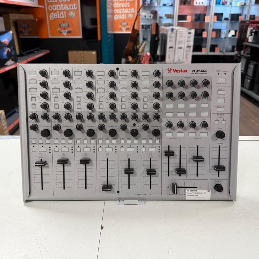 Vestax VCM-600 MIDI Controller USB, Flex Ltd., Gebruikt, https://flex.com/contact-us, Nobelstraat 10, 5807 GA Oostrum LB, Limburg, Nederland