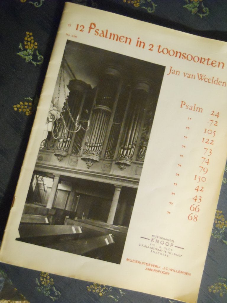 BLADMUZIEK div. stukken o..a. Jan Zwart Feike Asma JvWeelden, Ophalen of Verzenden, Artiest of Componist, Religie en Gospel, Orgel