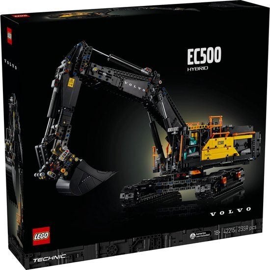 Lego 42215 - Technic Volvo EC500 Hybrid Graafmachine NIEUW !, Ophalen, Nieuw, Complete set, Lego