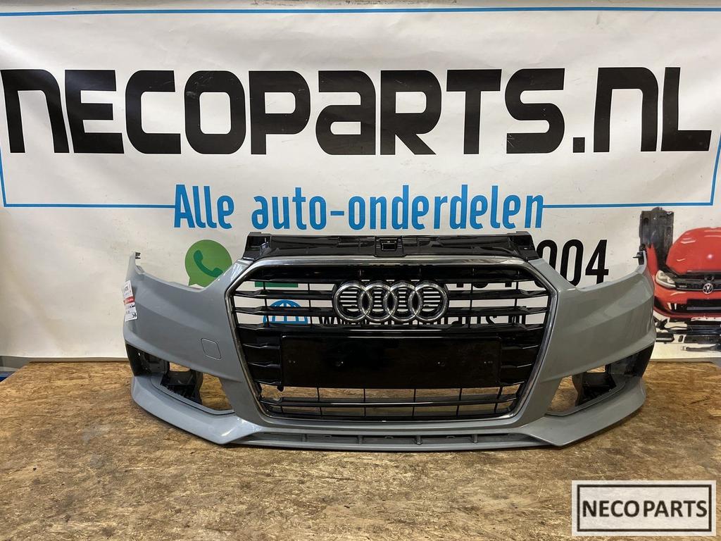 AUDI A1 8X S-LINE FACELIFT VOORBUMPER BUMPER ORIGINEEL, Auto-onderdelen, Gebruikt, -, -, Achter