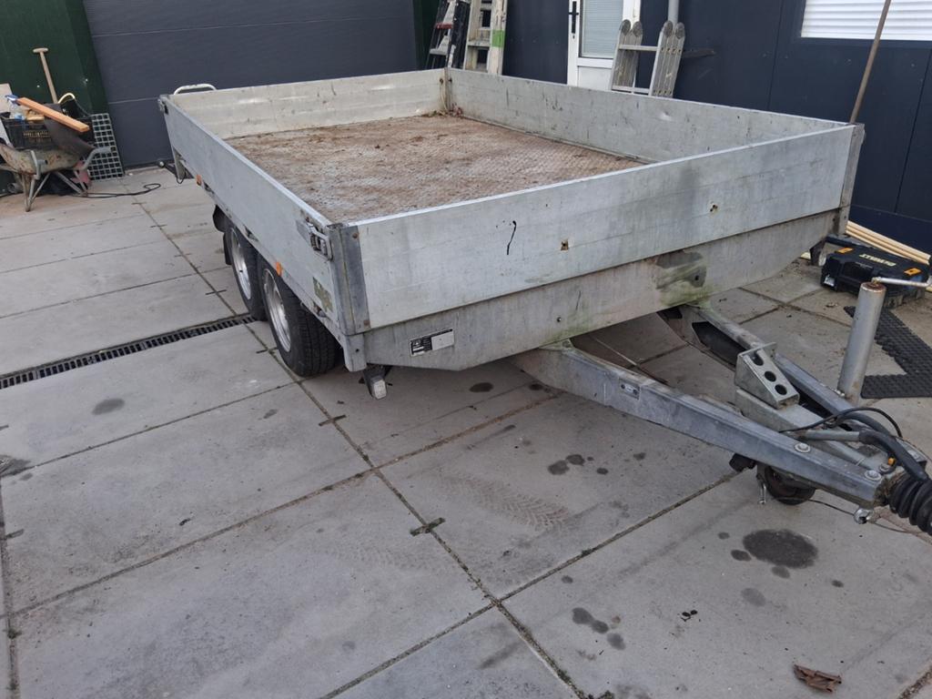 Hapert 3,5 ton aanhanger met nieuwe banden en remmen, Auto diversen, Aanhangers en Bagagewagens, Ophalen of Verzenden, Nieuw