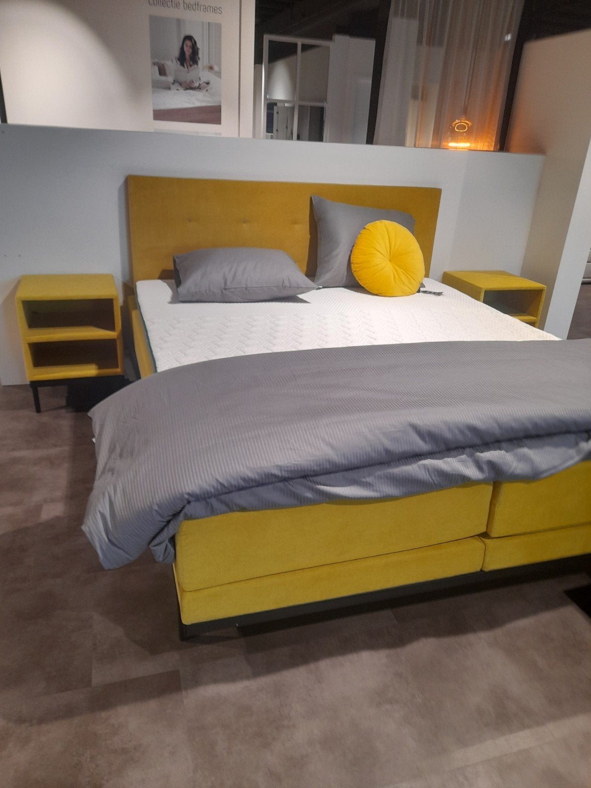 Boxspring, Ophalen, Nieuw, Tweepersoons, Modern
