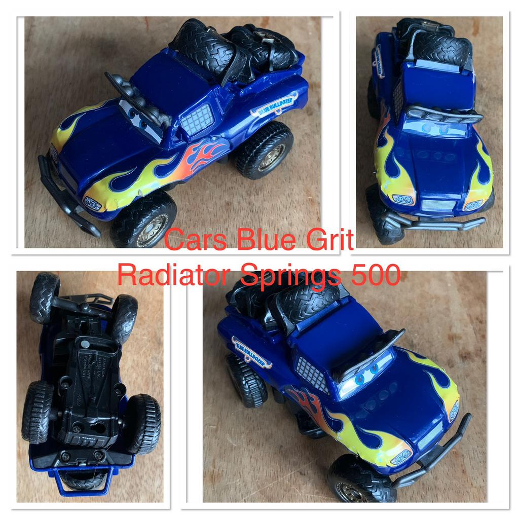 Cars Blue Gritt Radiator Springs 500, Ophalen of Verzenden