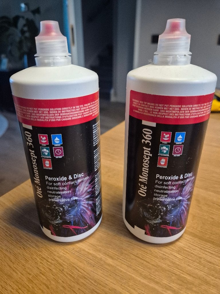 Oté monosept 360 peroxide, Ophalen, Nieuw, Ogen, Reiniging