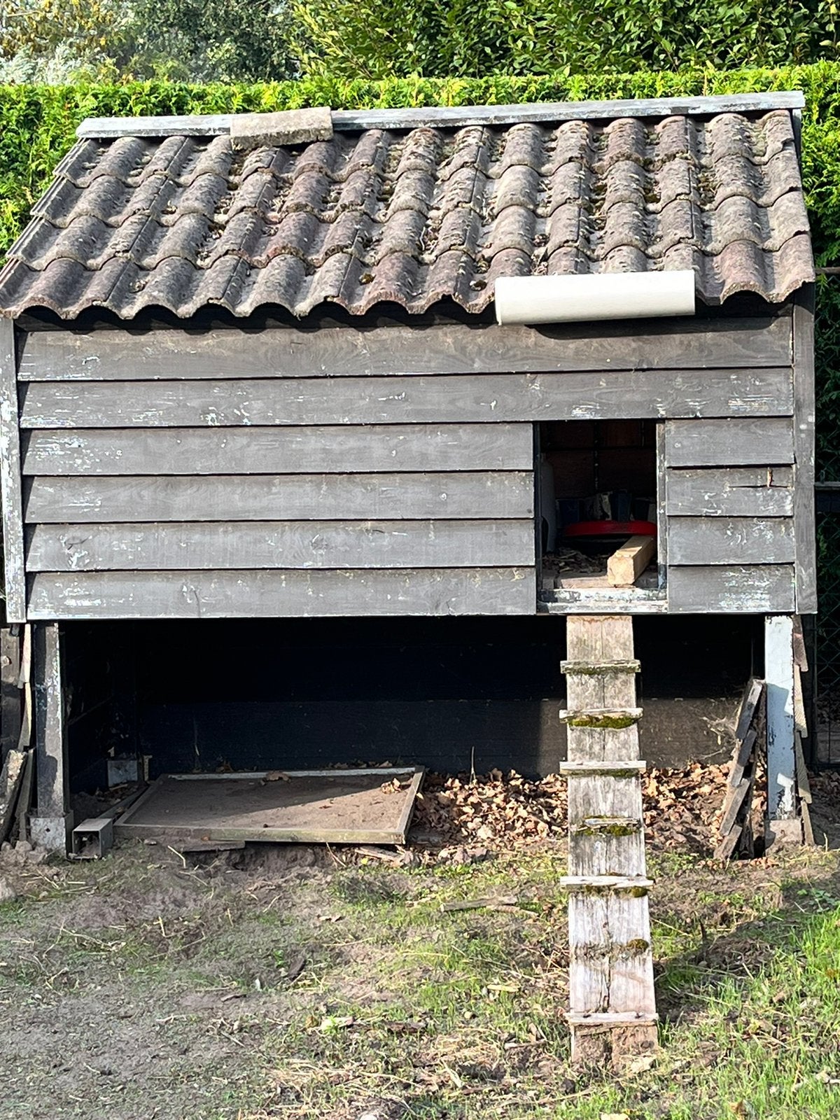 Kippenhok, Ophalen, Gebruikt, Kippenhok of Kippenren