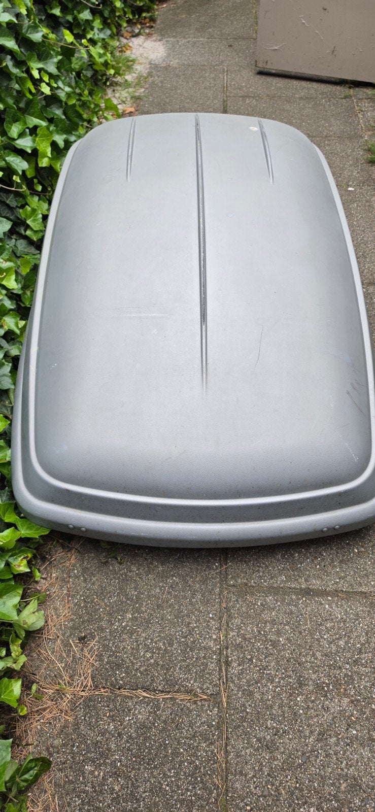Thule Polar 100 Dakkoffer - Grijs, Auto diversen, Dakkoffers, Ophalen of Verzenden, Gebruikt