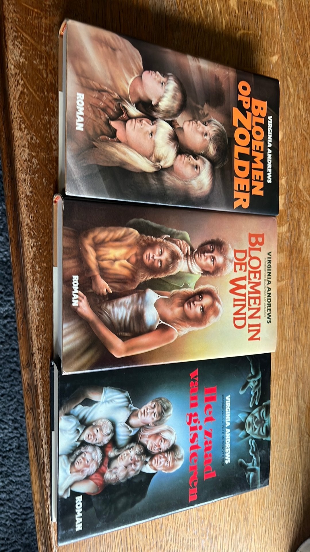 Virginia Andrews Boeken: Bloemen op Zolder, Bloemen in de Wi, Boeken, Ophalen of Verzenden, Gelezen