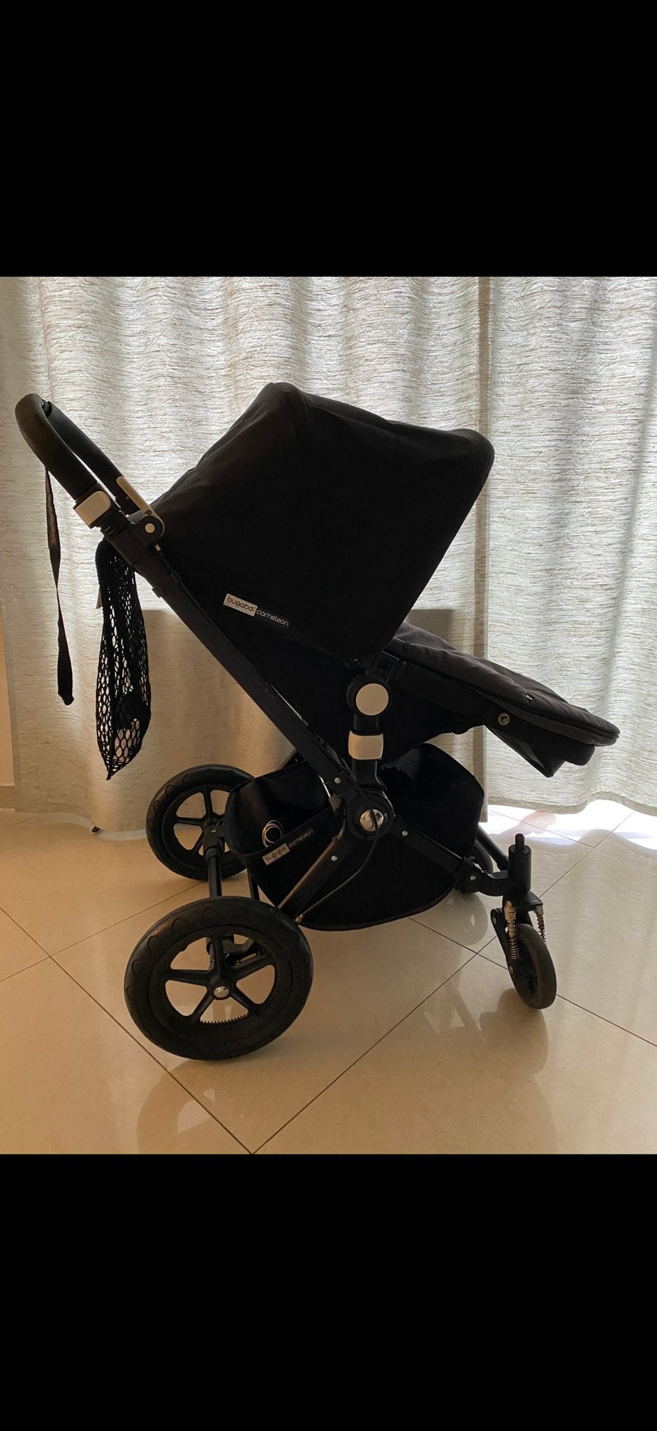 Bugaboo Cameleon 3 kinderwagen - Zwart limited edition zwart, Gebruikt, Bugaboo, Ophalen of Verzenden, Combiwagen