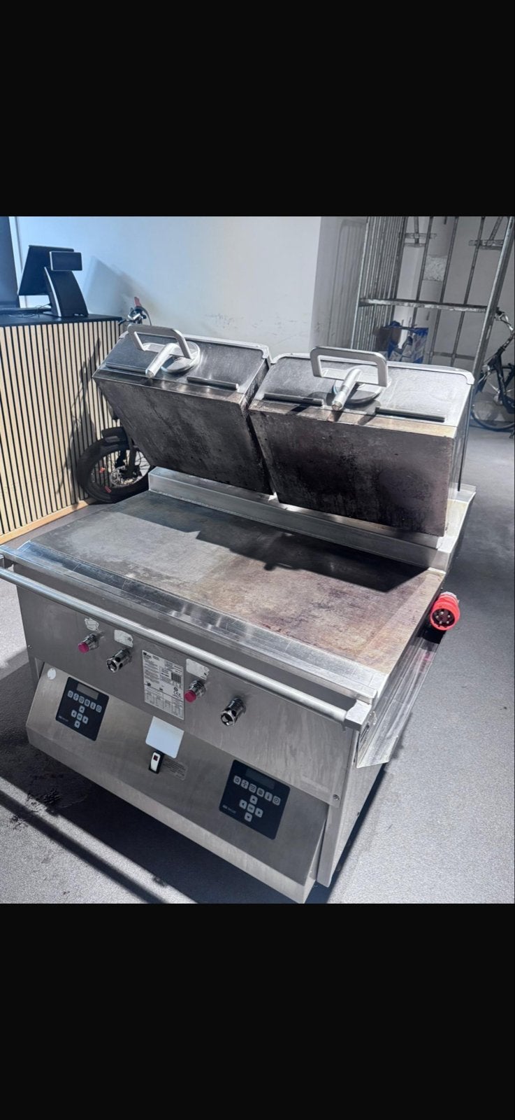 Taylor Clamshell Grill (2018) - McDonald's kwaliteit, Ophalen of Verzenden, Gebruikt, Fornuis, Frituur en Grillen