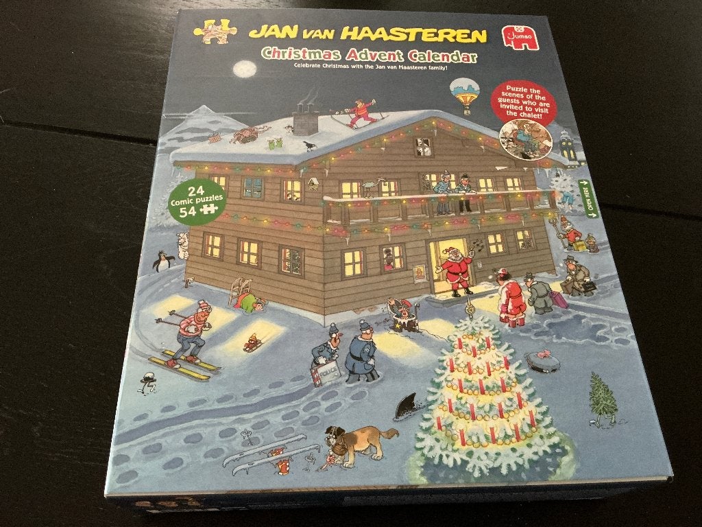 Van Haasteren advent, Hobby en Vrije tijd, Denksport en Puzzels, Ophalen of Verzenden, 500 t/m 1500 stukjes, Gebruikt, Legpuzzel