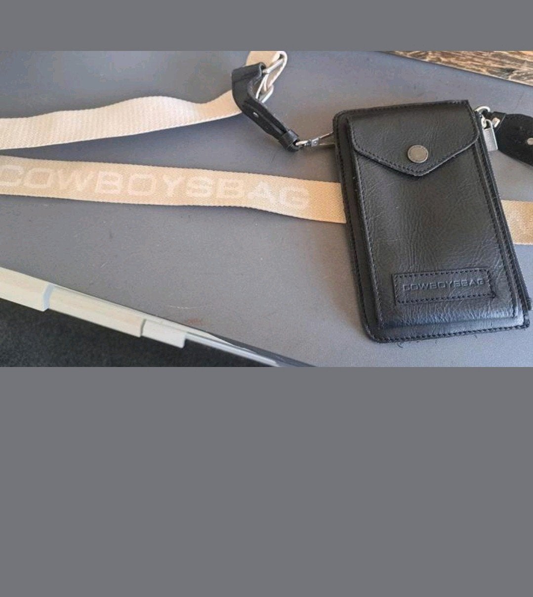 cowboysbag telefoontasje nieuw, Sieraden, Tassen en Uiterlijk, Tassen | Schoudertassen, Ophalen of Verzenden, Nieuw, Zwart, Overige merken