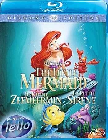 Blu-ray Disney's The Little Mermaid (Kleine Zeemeermin) NL, Cd's en Dvd's, Ophalen of Verzenden, Nieuw in verpakking, Tekenfilms en Animatie