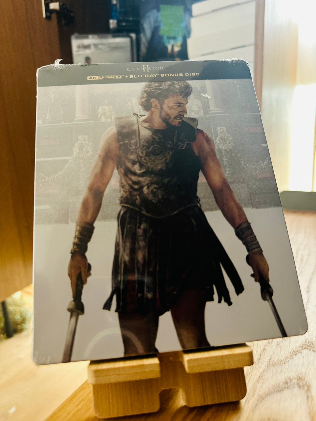 Gladiator II (2024) 4K UHD Steelbook (NL Uitgave), Cd's en Dvd's, Inclusief extra's, Vanaf 16 jaar, Nederlands, Film