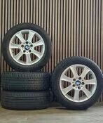 Nette 16" BMW velgen+Goede Zomerbanden 5x120 1 serie 3 serie, Gebruikt, -, Banden en Velgen, Ophalen of Verzenden