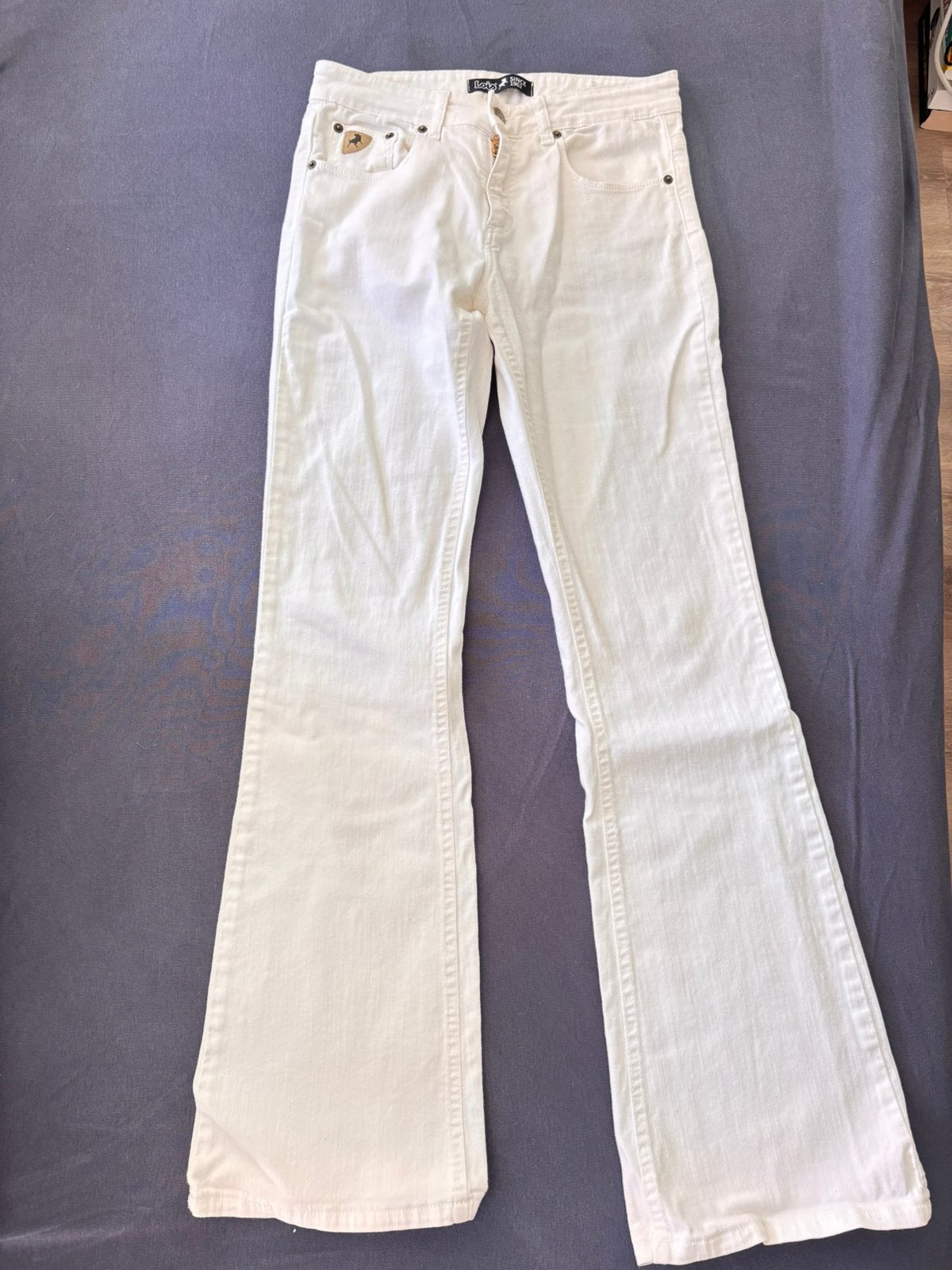 Witte Lois jeans, model Melrose, maat W29 L32, Kleding | Dames, Spijkerbroeken en Jeans, Zo goed als nieuw, W28 - W29 (confectie 36)