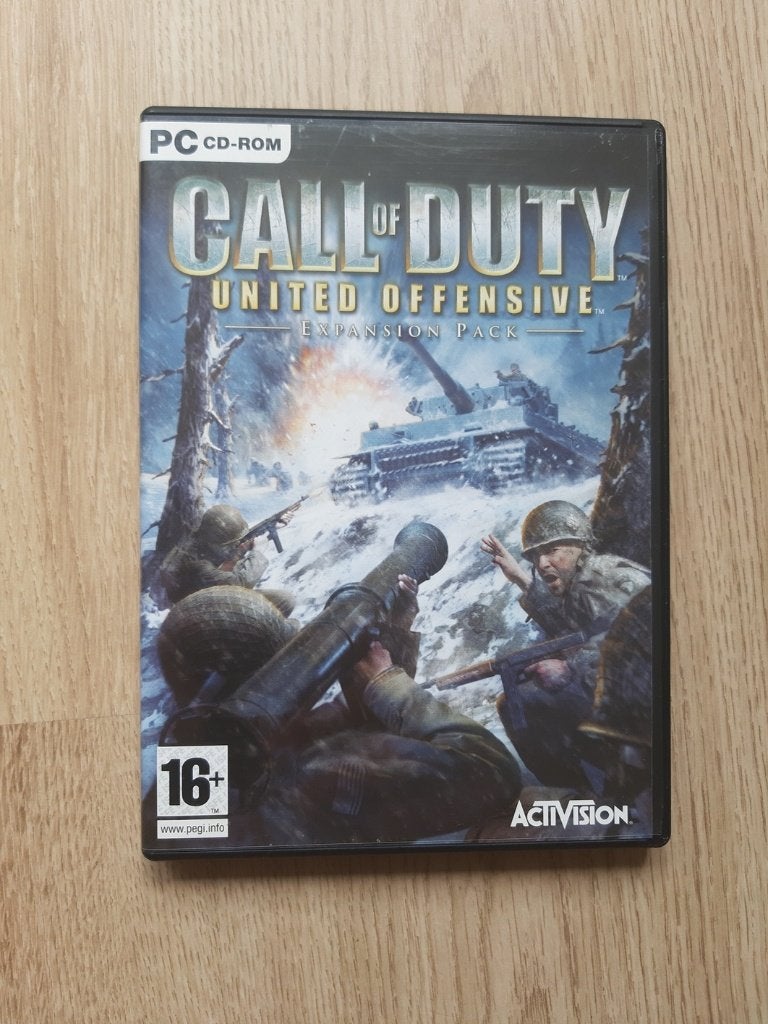 PC spel getiteld: "Call of Duty United Offensive", Vanaf 18 jaar, Shooter, Verzenden, 1 speler