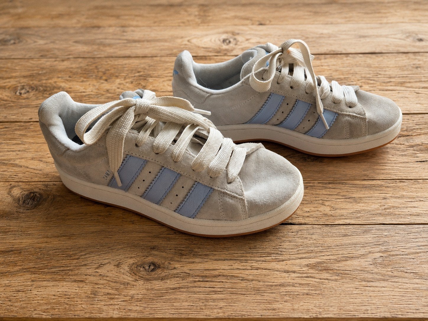 Adidas Campus sneakers maat 41 1/3, Adidas, Ophalen of Verzenden, Sneakers of Gympen, Grijs