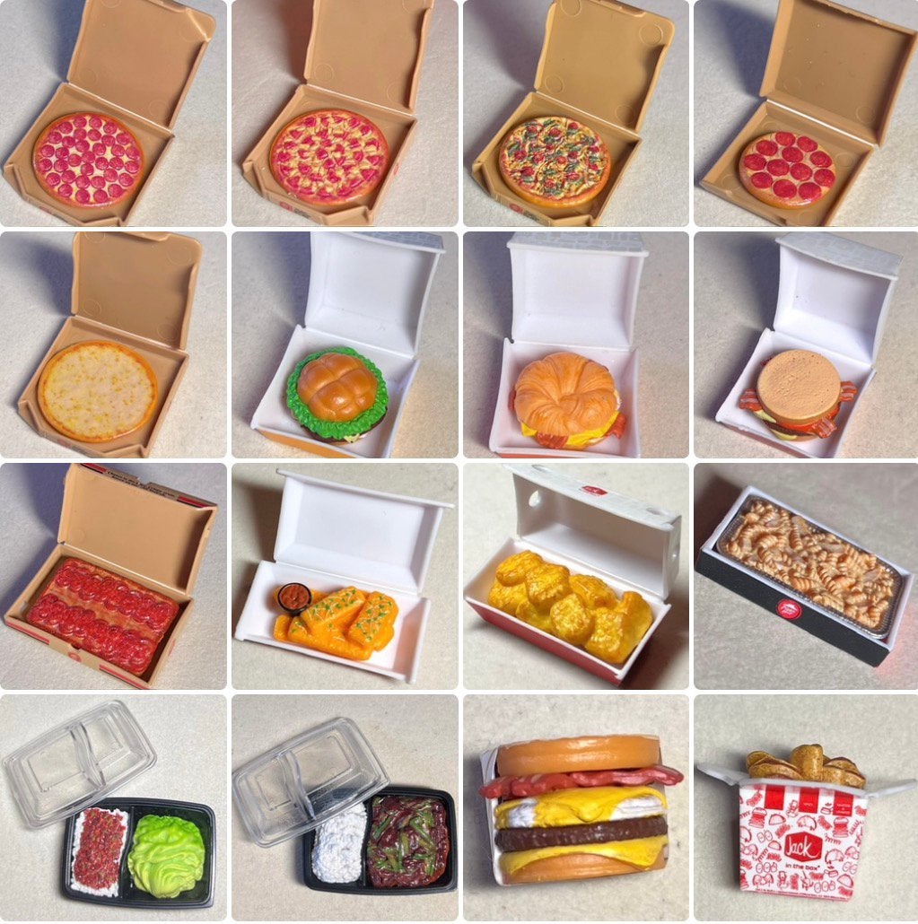 Zuru Mini Brands Food pizzahut hamburger, Verzenden, Zo goed als nieuw