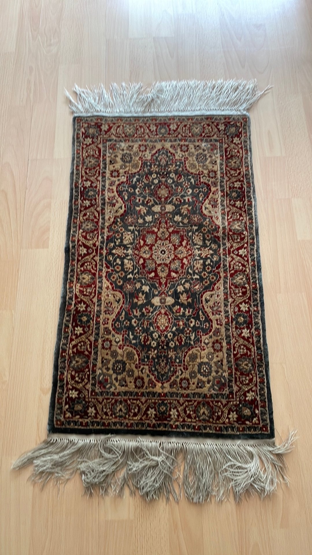 Tapijt Hereke, Huis en Inrichting, Ophalen, 200 cm of meer, 50 tot 100 cm, Zo goed als nieuw