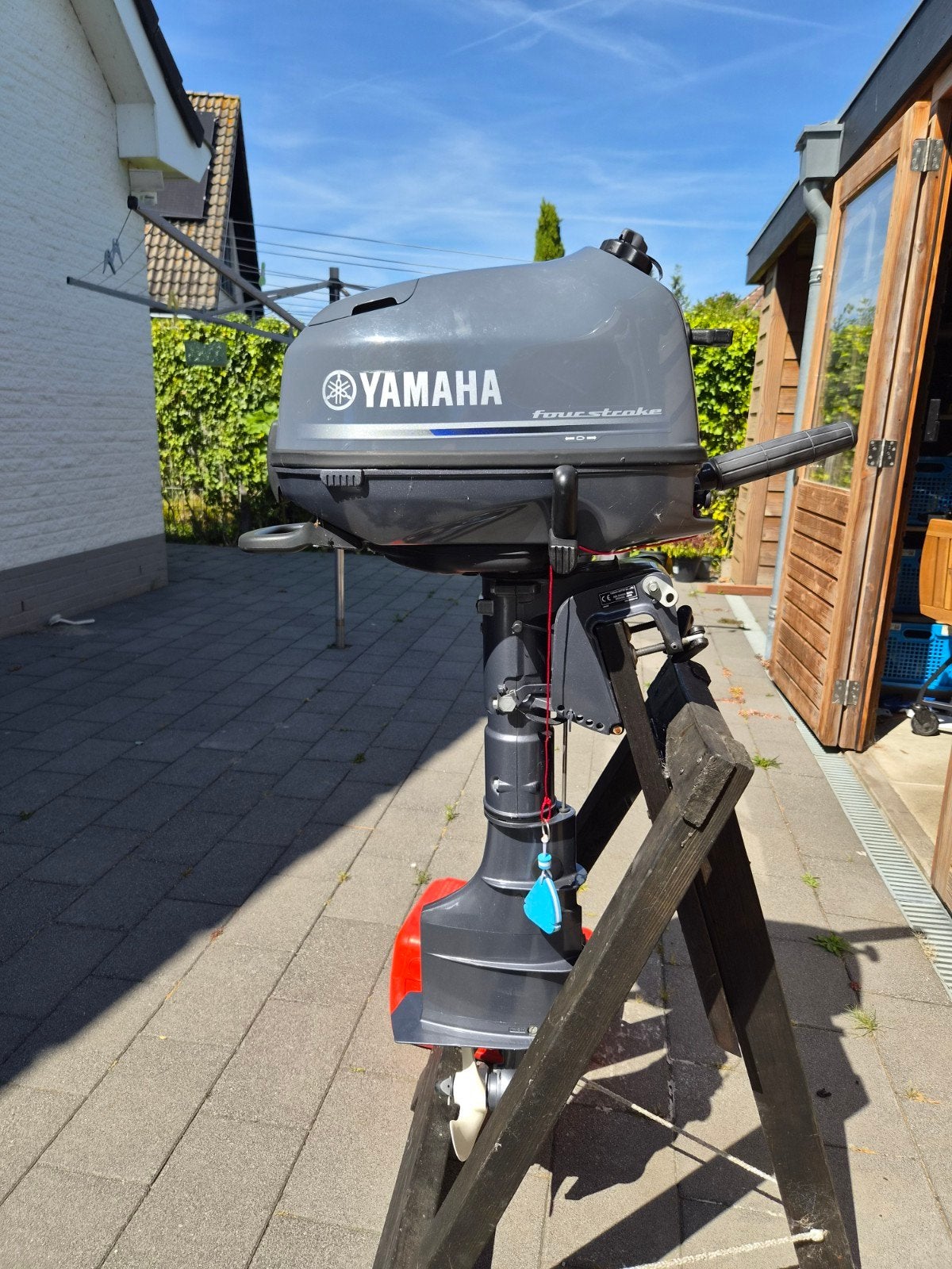 Yamaha 4pk 4-takt langstaart buitenboordmotor, Watersport en Boten, Buiten- en Binnenboordmotoren, Ophalen