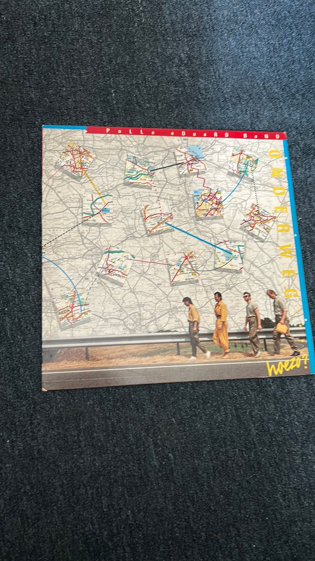 Polle eduard band - hoezo, Ophalen of Verzenden, Zo goed als nieuw, 12 inch, Levenslied of Smartlap