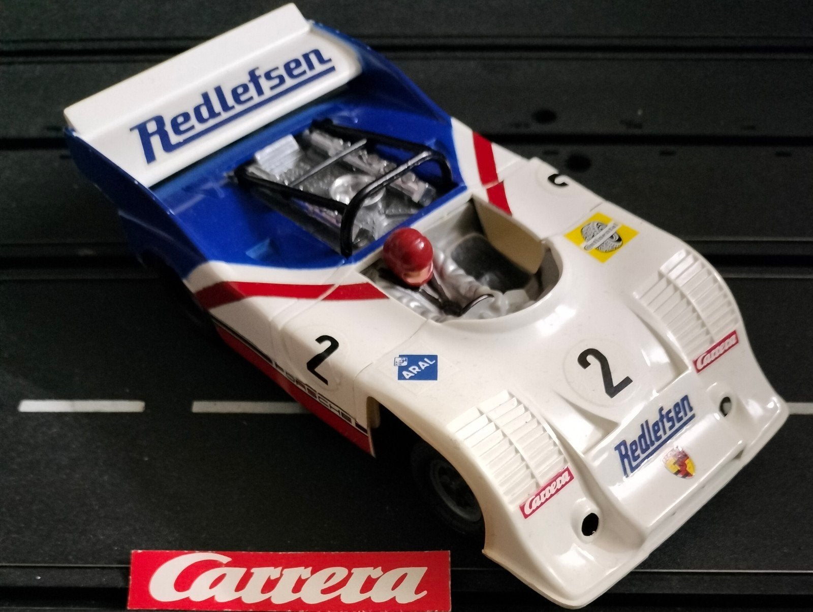 Carrera Universal raceauto Porsche turbo Redlefsen nr.40476, Ophalen of Verzenden, Elektrisch, Carrera