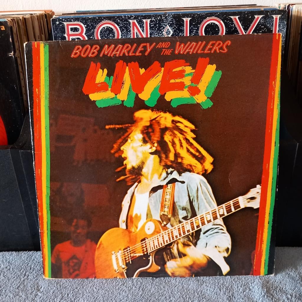 Lp Bob marley live, Ophalen of Verzenden, Gebruikt, 12 inch