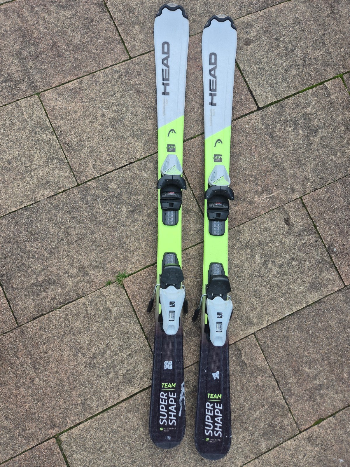 Head Supershape Team ski's met JRS 7.5 CA bindingen, Ophalen, Gebruikt, 100 tot 140 cm, Carve