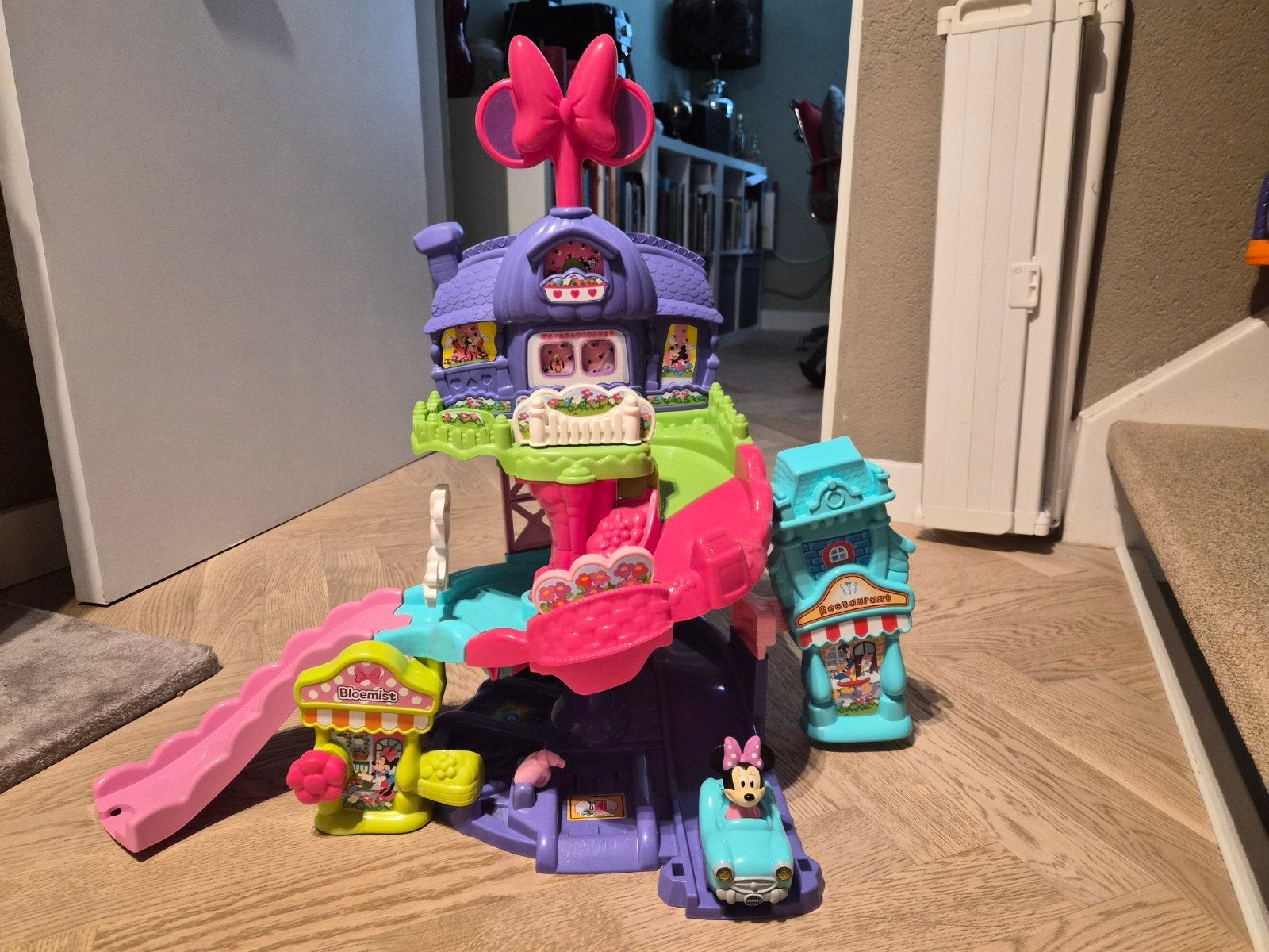 Minnie Mouse Speelhuis met Auto en Accessoires, Ophalen of Verzenden