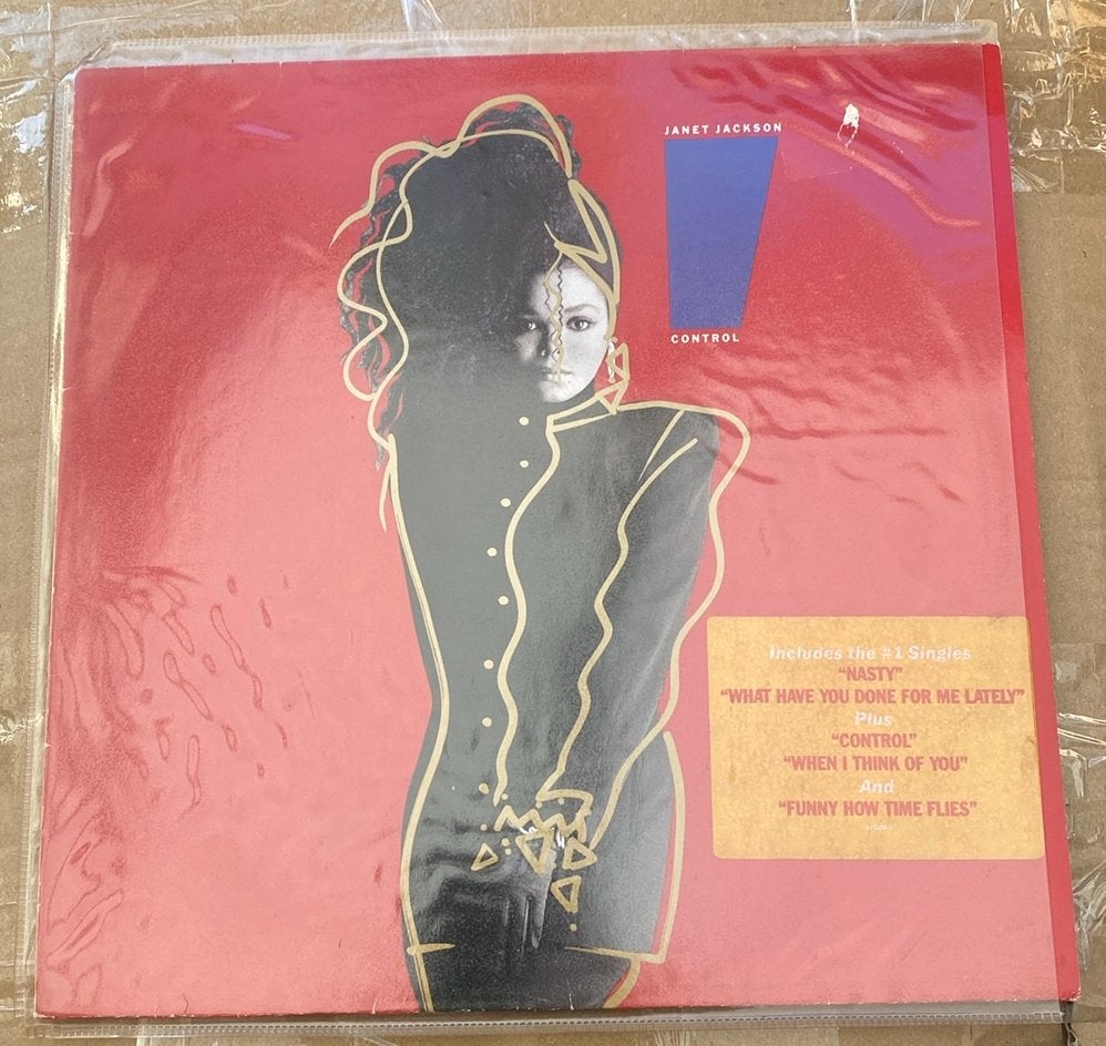 Janet Jackson lp control, Ophalen of Verzenden, Zo goed als nieuw, LP