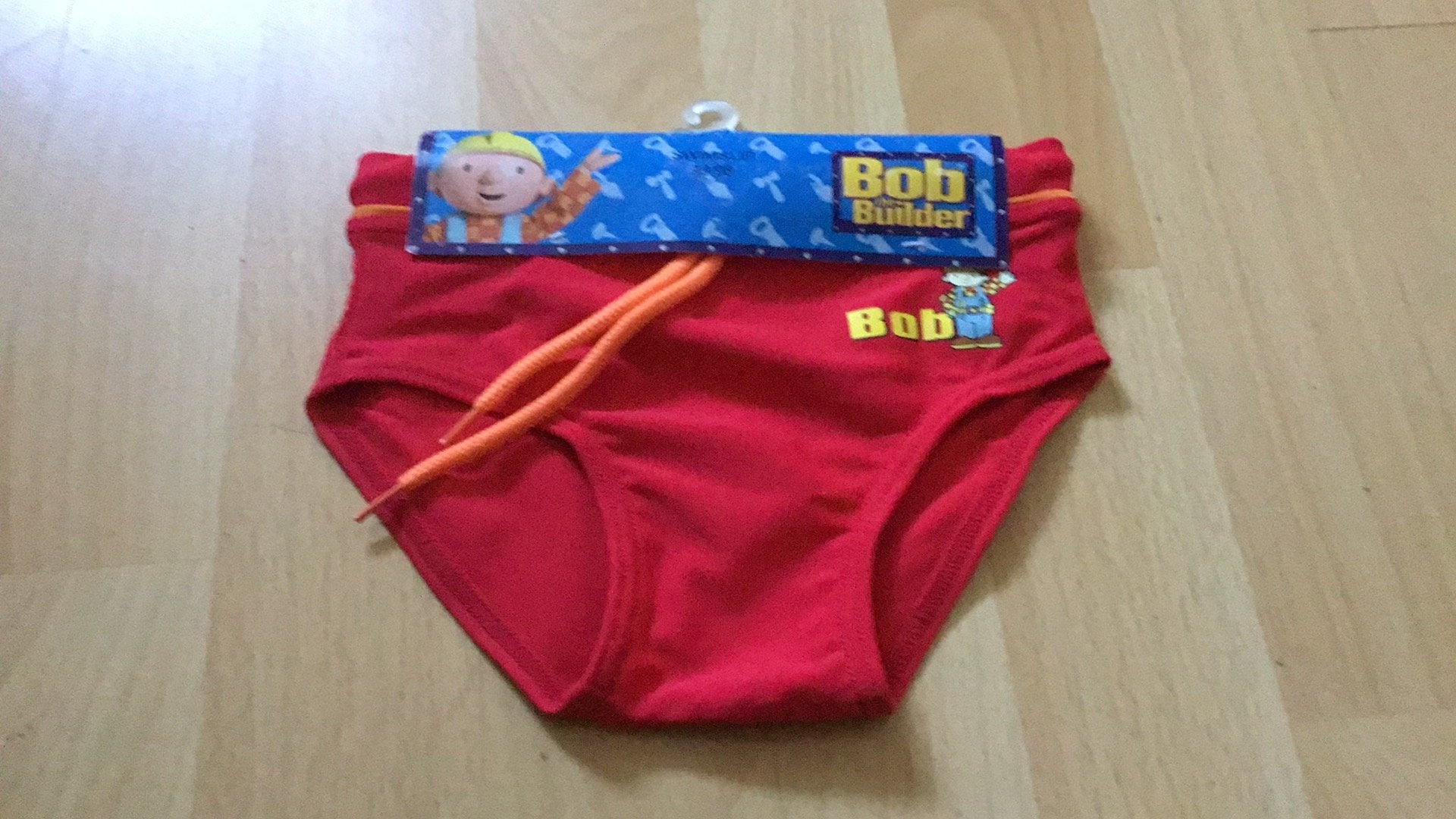 Zwembroekje van bob de bouwer nieuw, Ophalen, Nieuw, Overige maten, Zwembroek