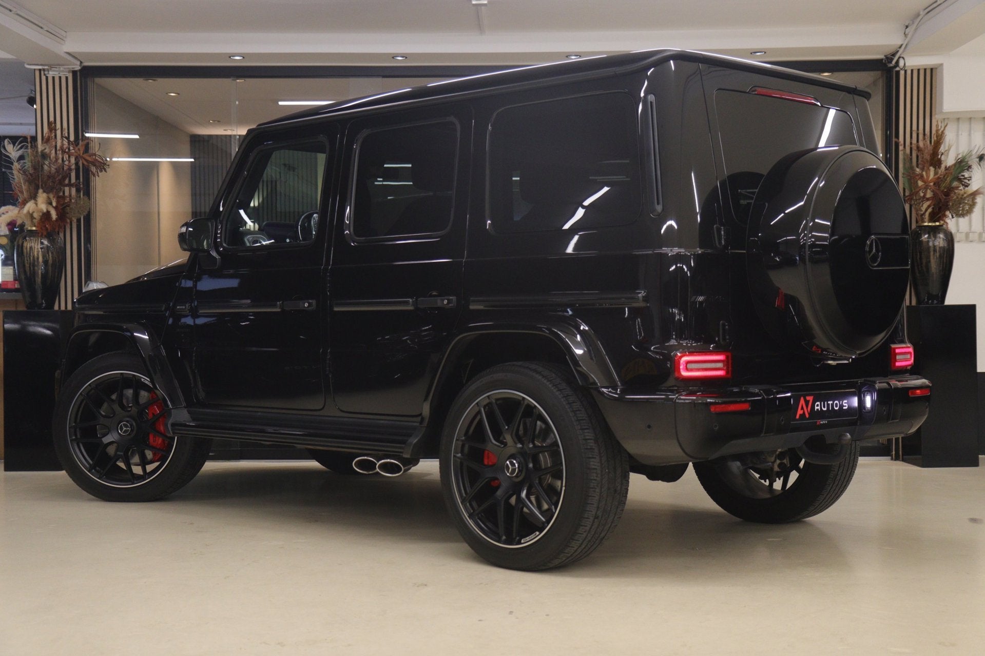 Mercedes-Benz G-klasse 63 PANO/MANUFAKTUR/BURM/MEMO/LANE/SFE, Auto's, Automaat, Zwart, Leder, Bedrijf