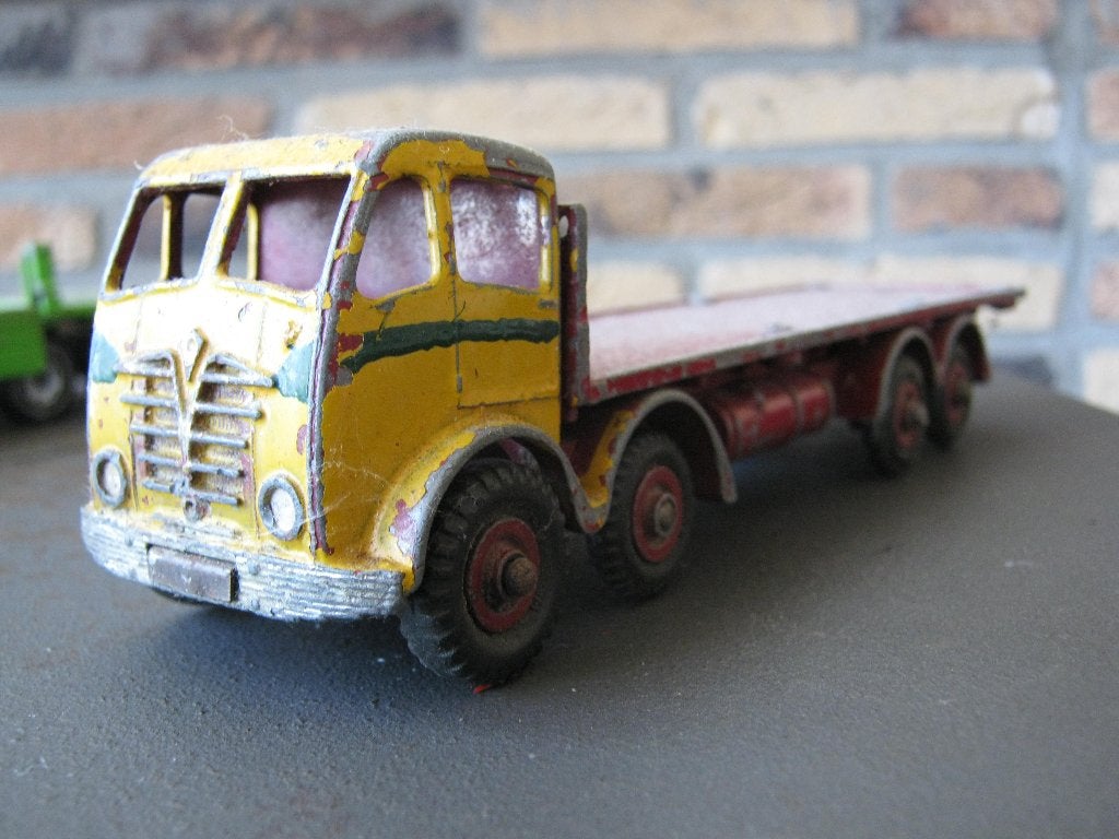Dinky Supertoys Foden flat truck, Ophalen of Verzenden, Gebruikt, Bus of Vrachtwagen