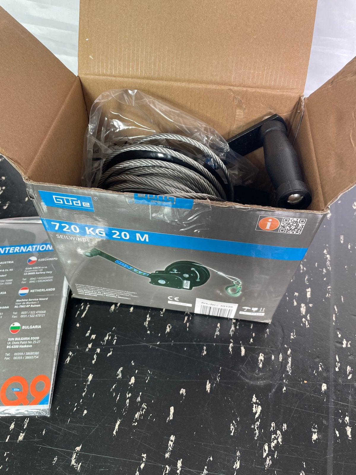 Gude Takel 720 KG 20 M - Nieuw in verpakking, Ophalen of Verzenden, Nieuw, Handmatig