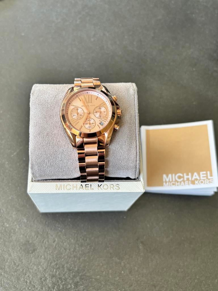 Michael Kors horloge, Sieraden, Tassen en Uiterlijk, Horloges | Dames, Overige merken, Staal, Polshorloge, Nieuw