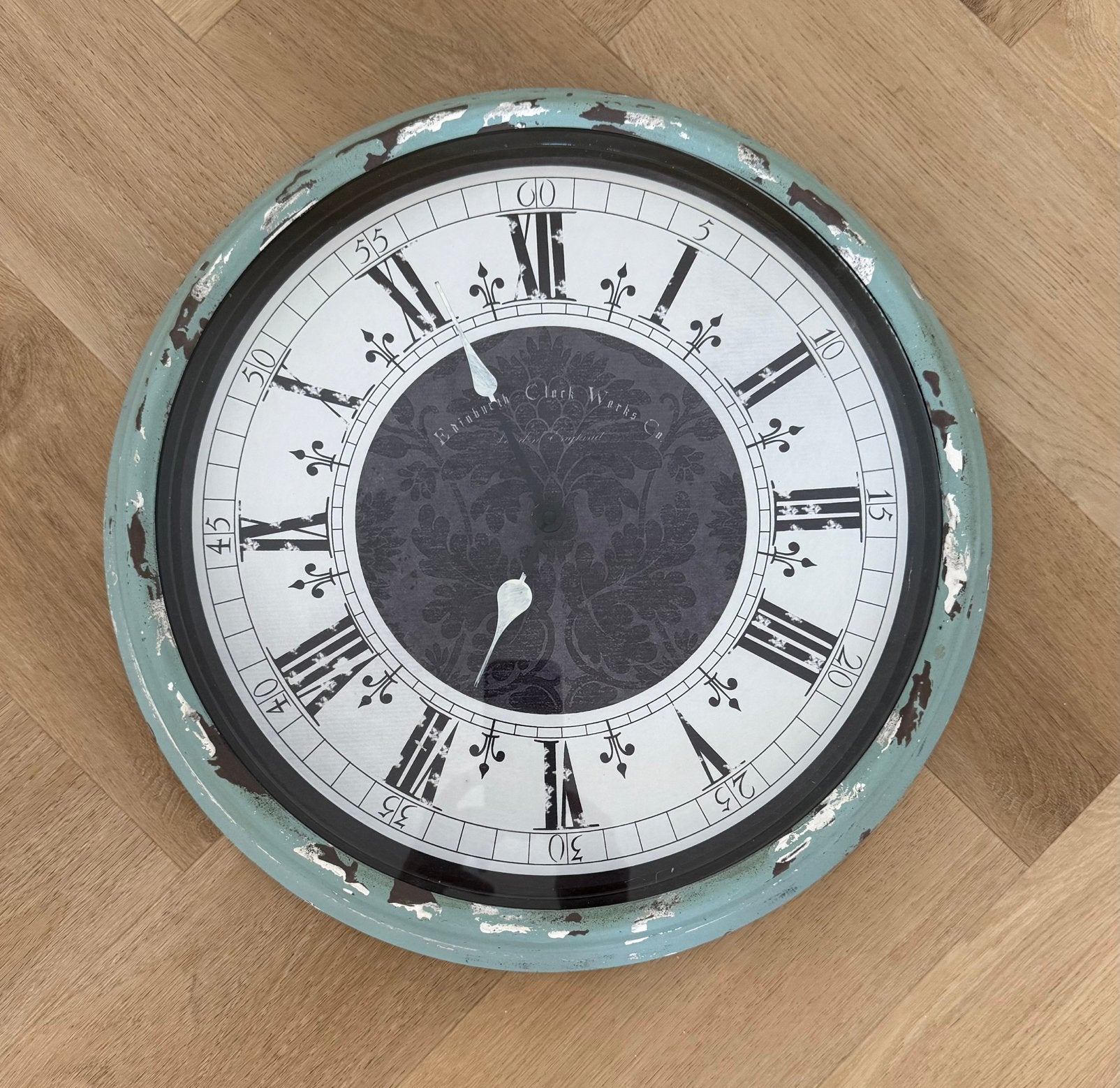Retro klok, Ophalen, Zo goed als nieuw, Wandklok