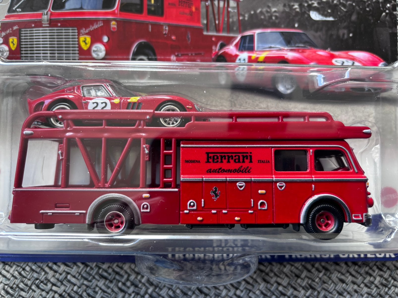 Hotwheels team transport Ferrari 250 GTO, Ophalen of Verzenden, Nieuw, Auto