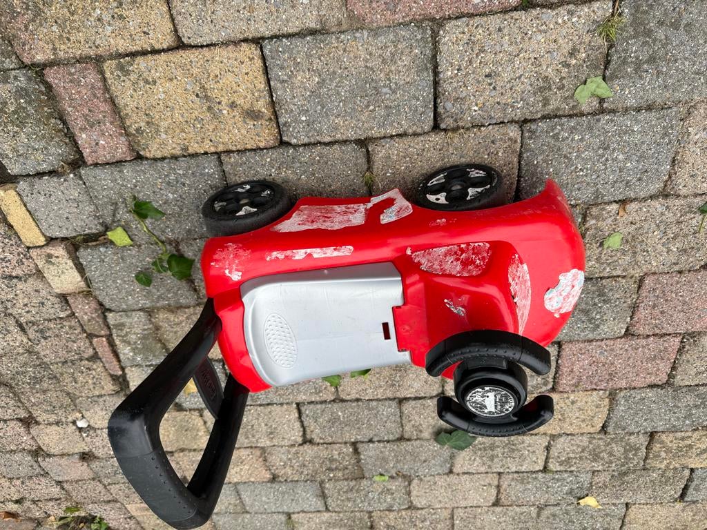 Rode loopauto voor kinderen, Ophalen of Verzenden, Gebruikt, Loopvoertuig