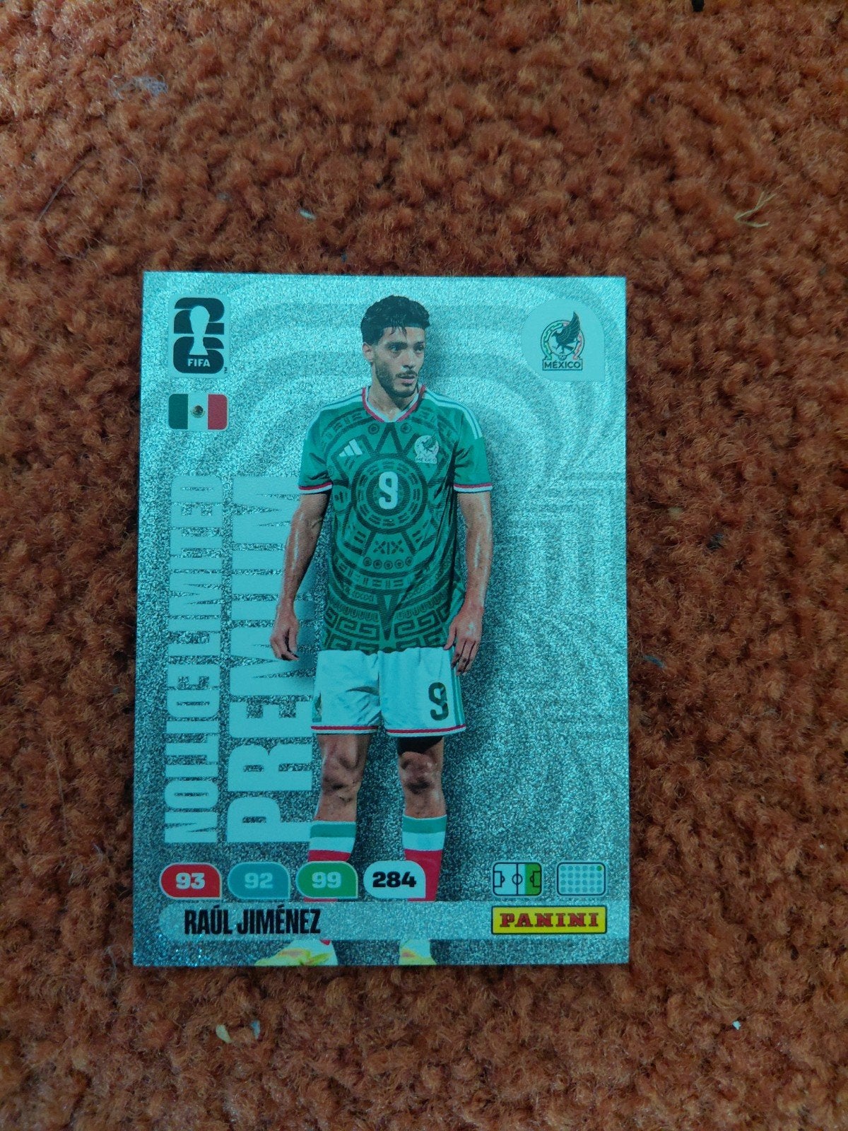 Raúl Jiménez FIFA World Cup 2026 Adrenalyn XL Kaart, Ophalen, Zo goed als nieuw, Buitenlandse clubs, Spelerskaart