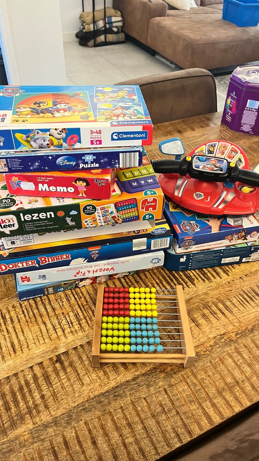 12 Spellenpakket: Puzzels, Memo, Dokter Bibber & meer!, Kinderen en Baby's, Ophalen, Gebruikt, Puzzelen