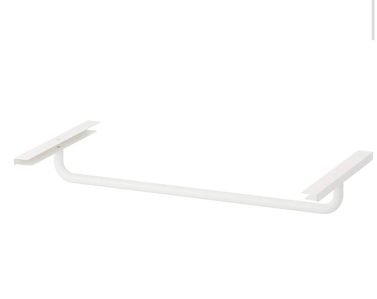 2x IKEA Ivar kledingroede voor 83x50 plank, Gebruikt, Minder dan 100 cm, Metaal, 25 tot 50 cm