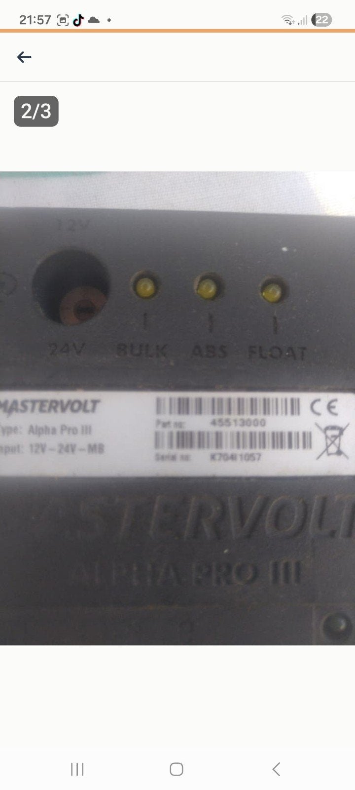 Mastervolt Alpha Pro III Laadregelaar 12V-24V, Ophalen of Verzenden, Gebruikt, Motor en Techniek