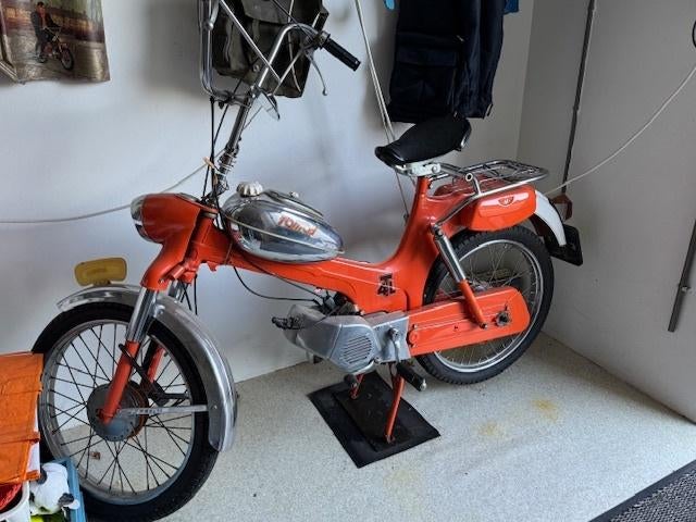 Oldtimer Brommer Bromfiets Tomos 4L oranje - liefhebber!, Ophalen, Gebruikt, Overige modellen, Maximaal 45 km/u