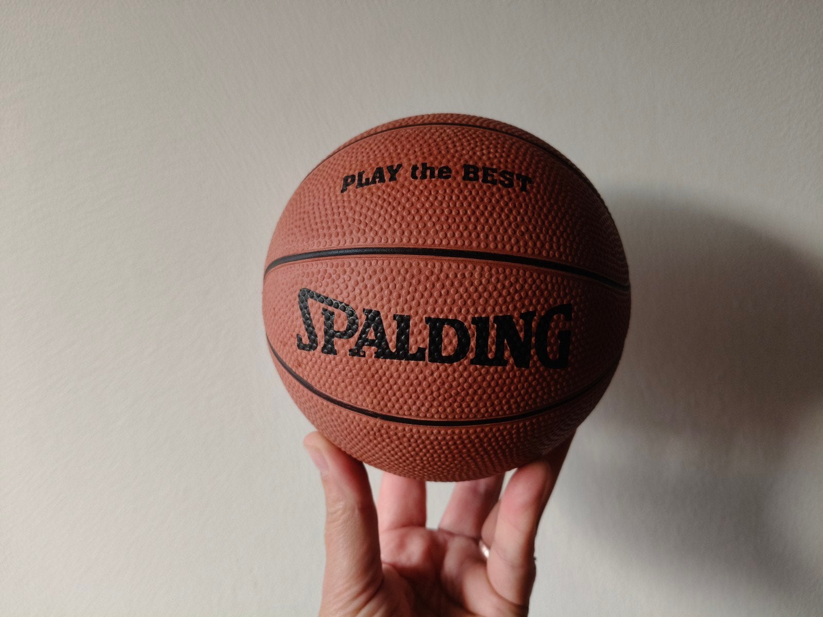 Spalding mini basketbal - Gebruikt, Ophalen, Gebruikt, Bal