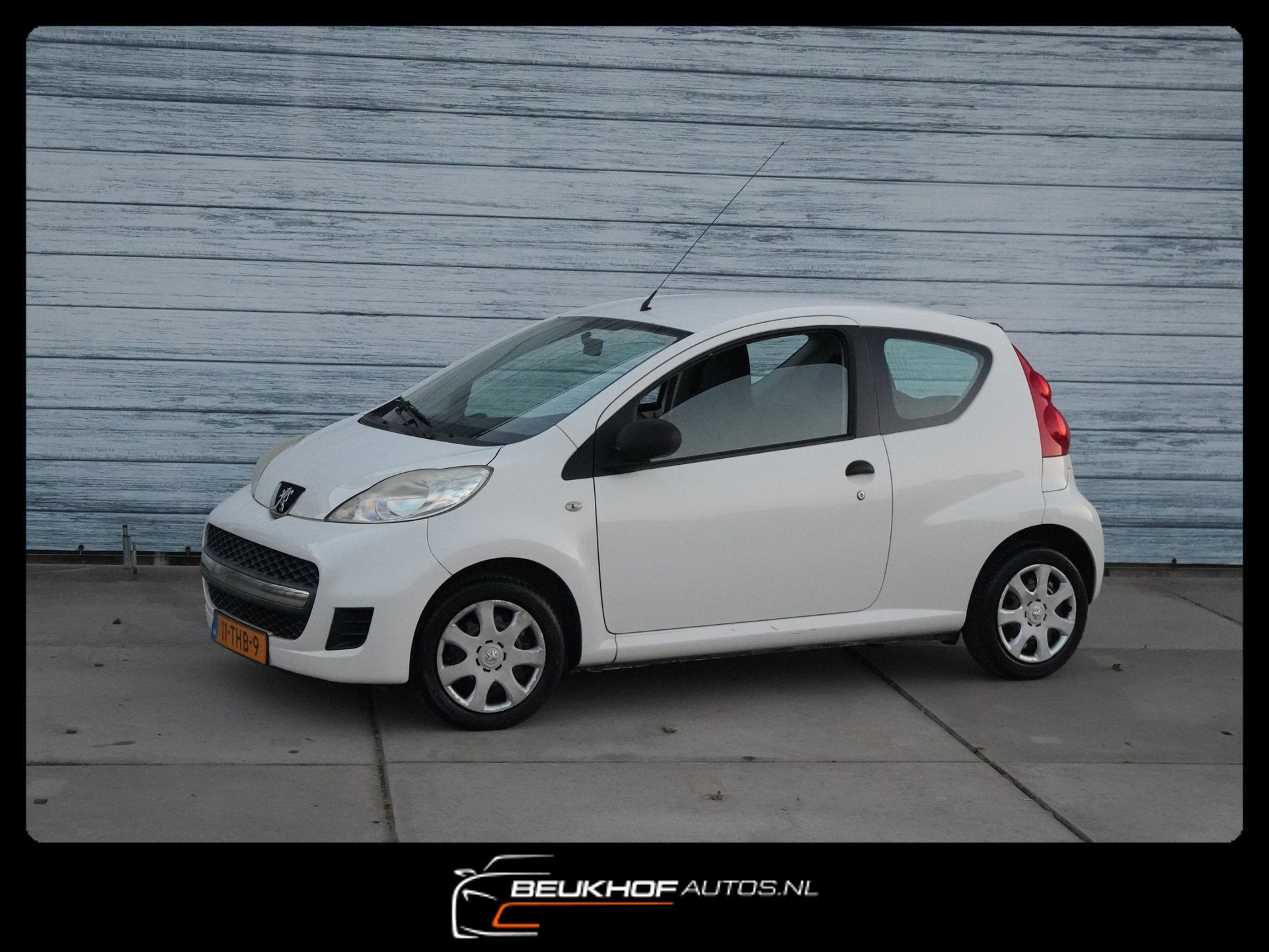 Peugeot 107 1.0-12V XR Airco radio cd apk nieuw, Voorwielaandrijving, Euro 5, Stof, Gebruikt