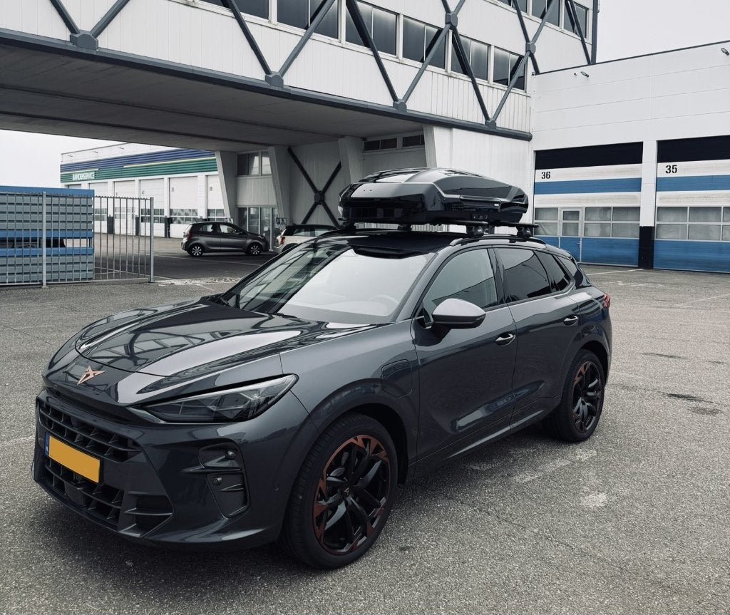 TE HUUR: Dakkoffer, Thule Motion 3 M 390 l + dakdragers, Ophalen, Nieuw